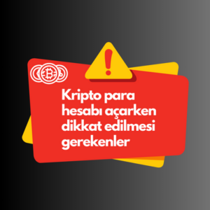 Kripto hesabı açmak