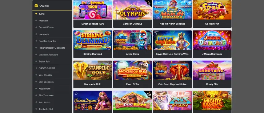 betturkey slot oyunları