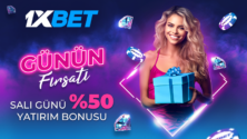 1xbet Şanslı Salı Bonusu